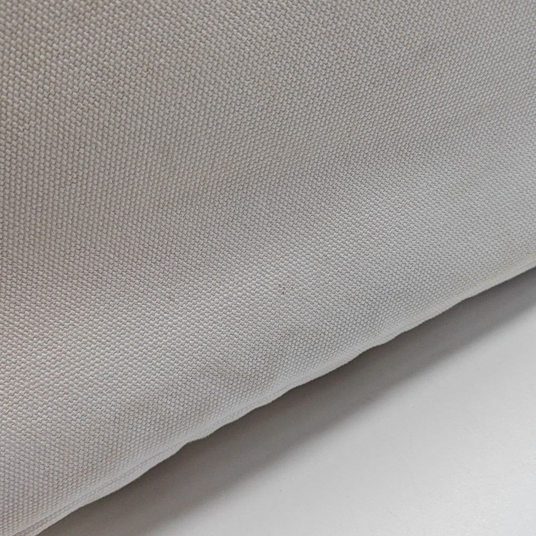 Denim Canvas White
