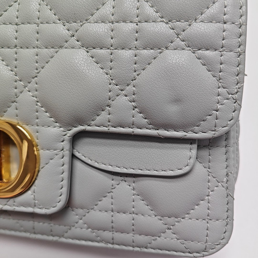 Jolie Cannage Calfskin Green