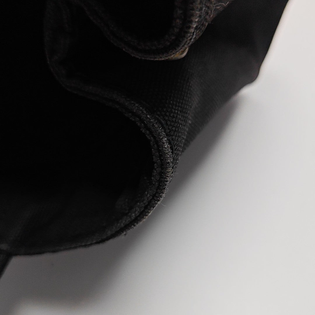 Denim Quilted Denim Black