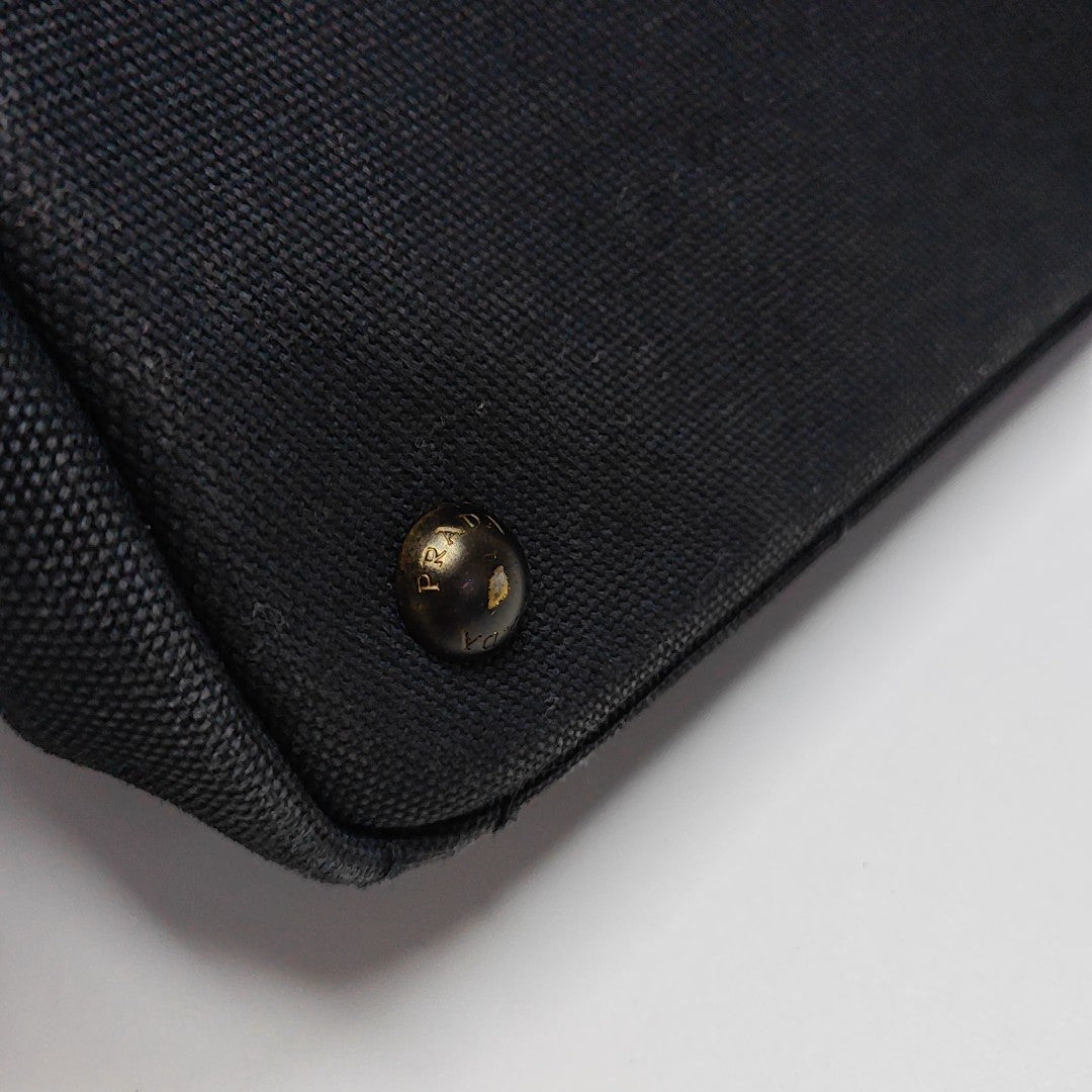 Denim Quilted Denim Black