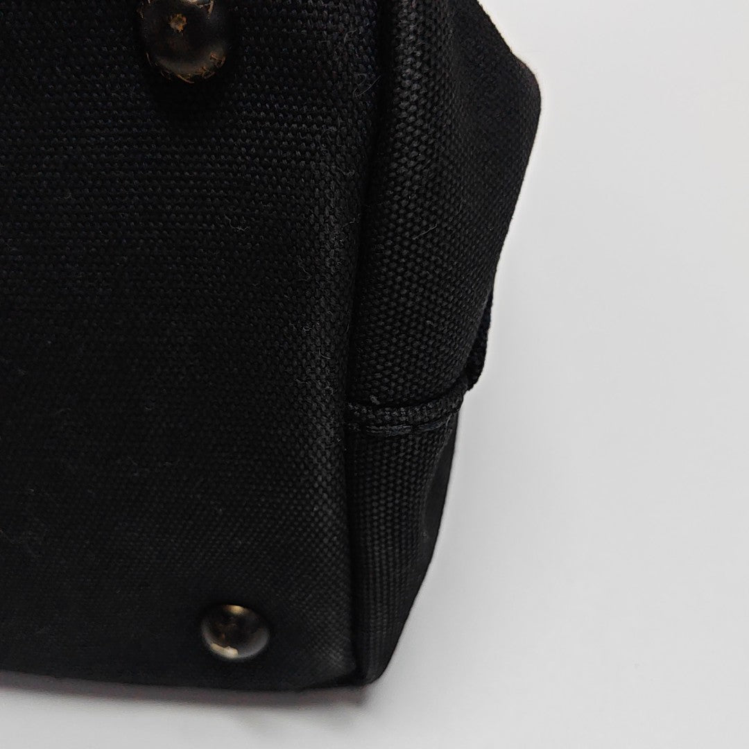 Denim Quilted Denim Black