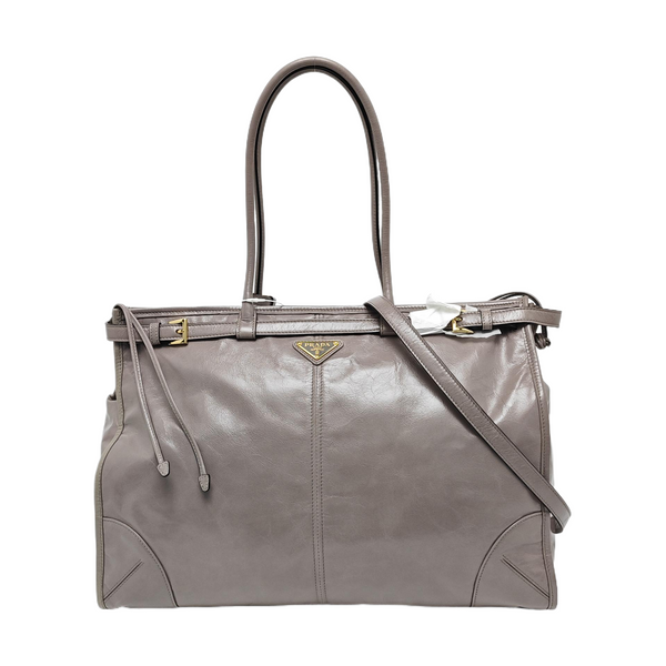 Bonnie Large Calfskin Gray