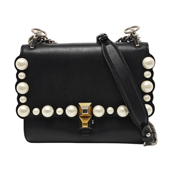 Kan I Mini Calfskin Black