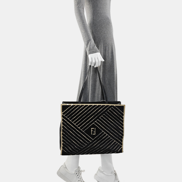 Fabric Tote Bag Black