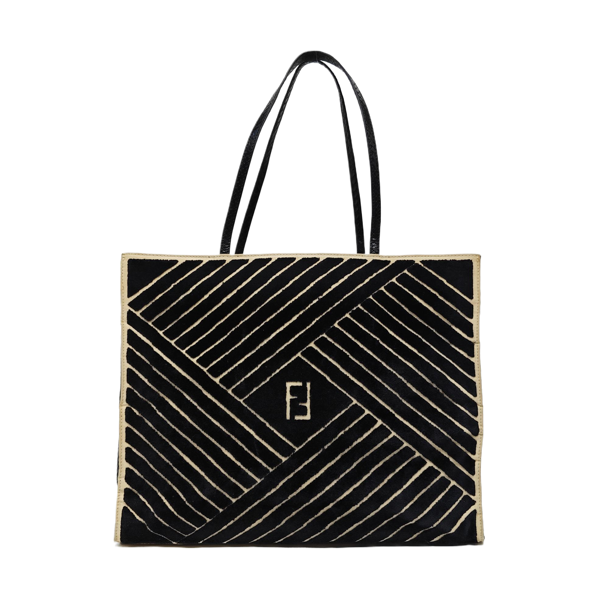 Fabric Tote Bag Black