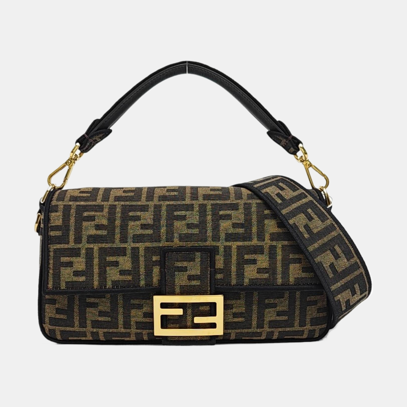 Baguette Medium Canvas Brown