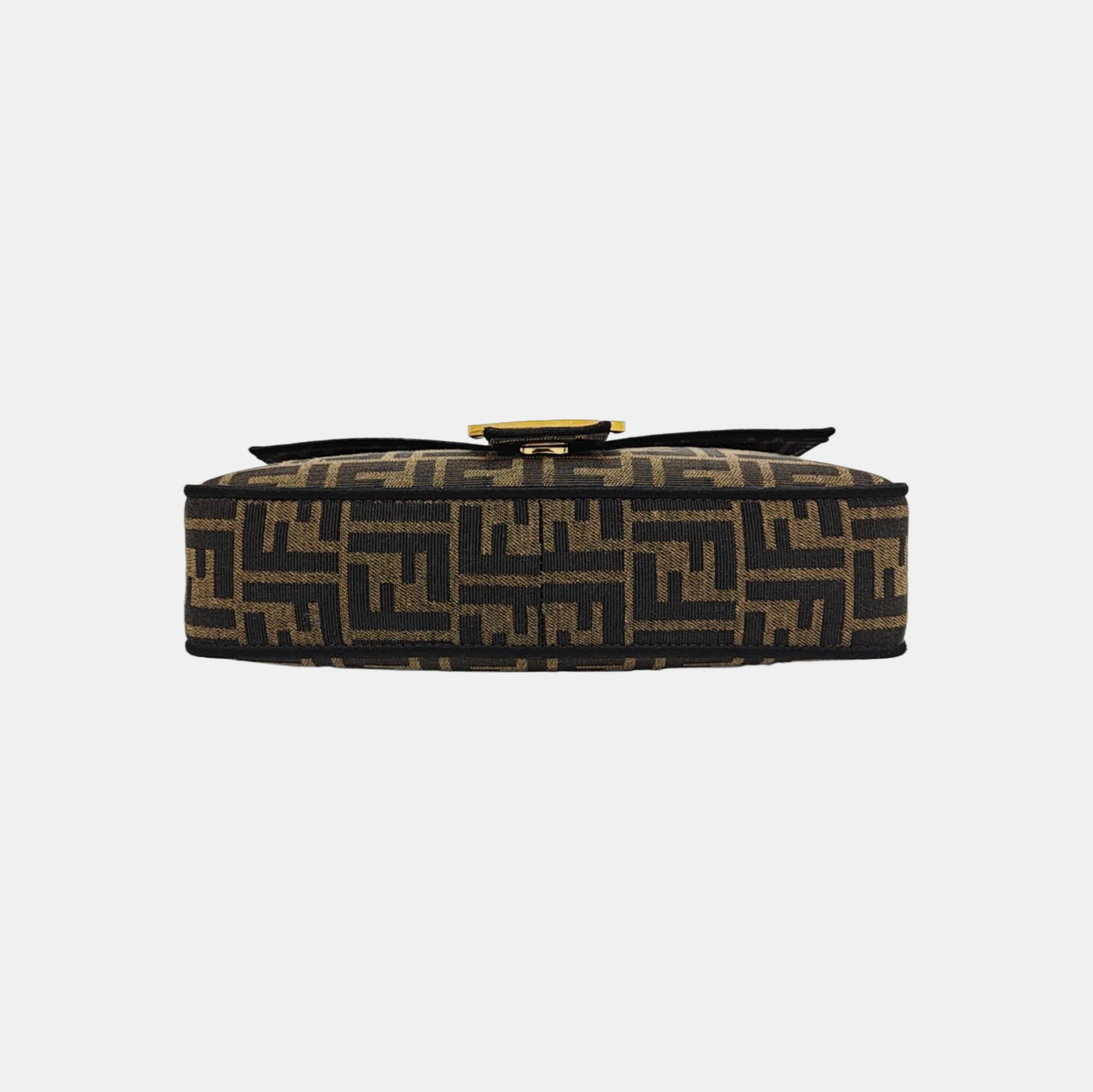 Baguette Medium Canvas Brown