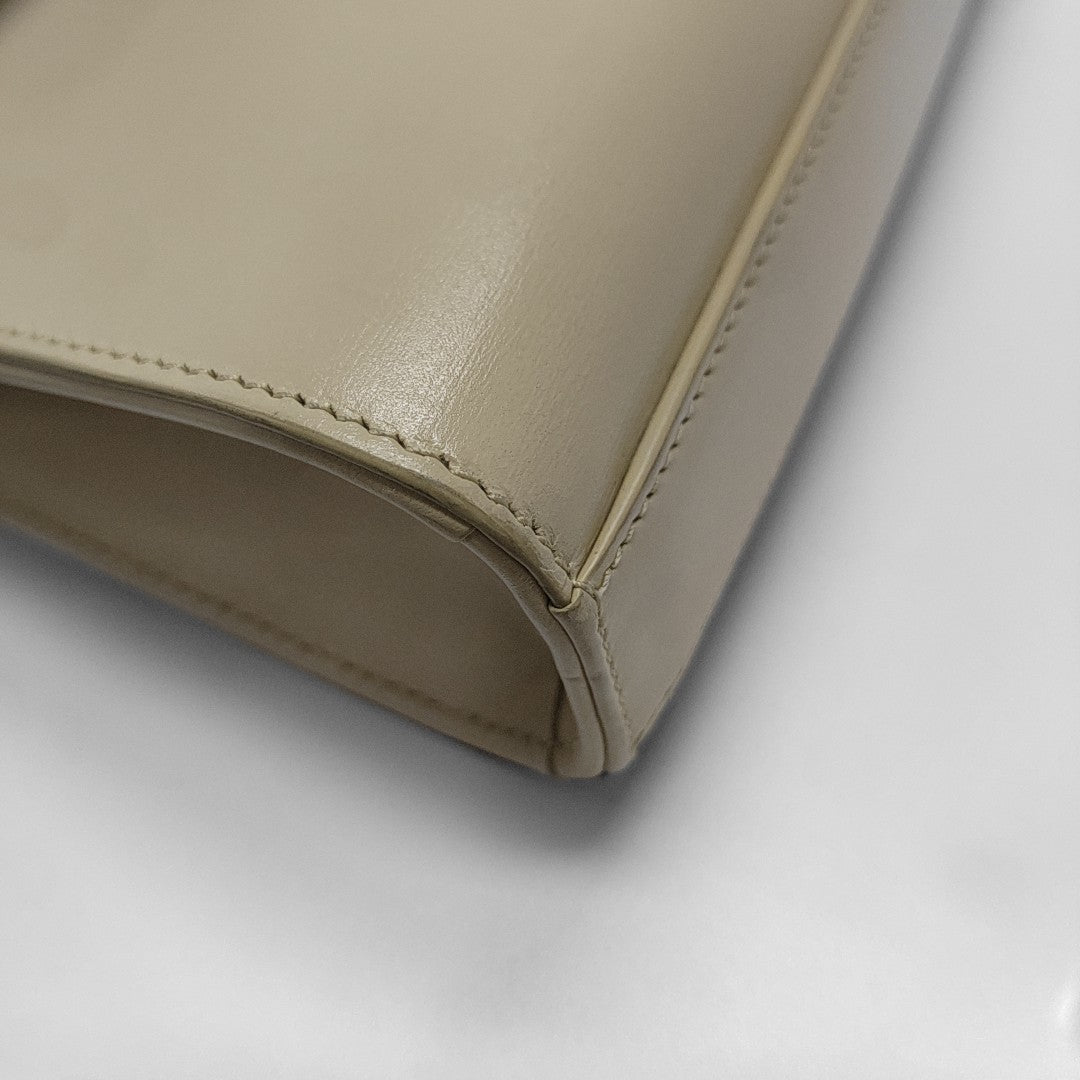 MANHATTAN Small Calfskin Beige