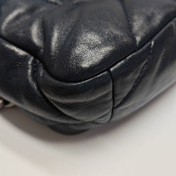 CHANEL 19 Small Quilted Lambskin Blue