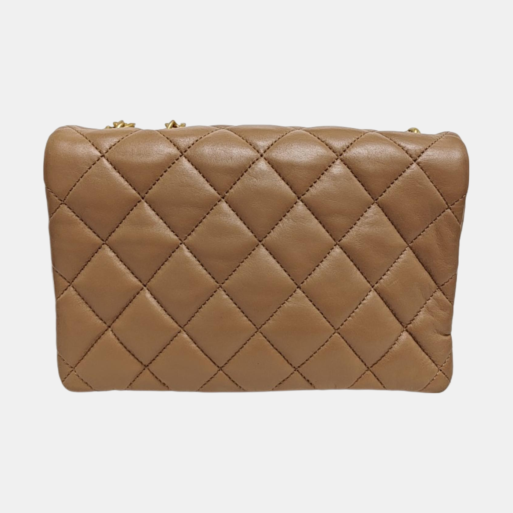 Quilted Lambskin Beige