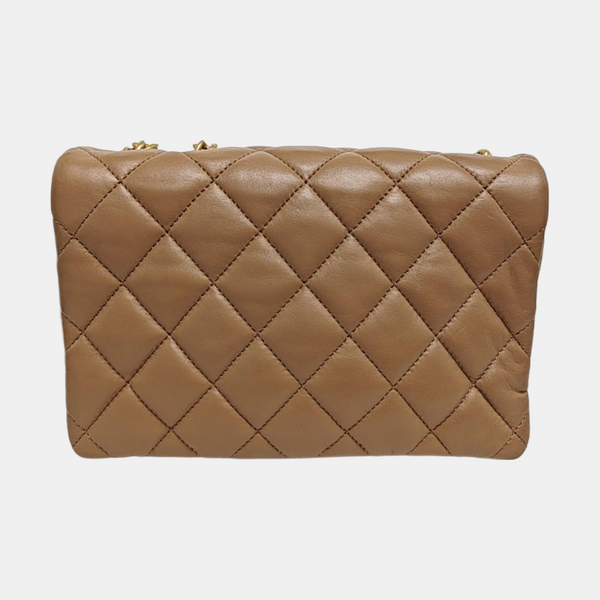 Quilted Lambskin Beige