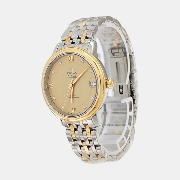 De Ville 32.7mm Gold Automatic Watch
