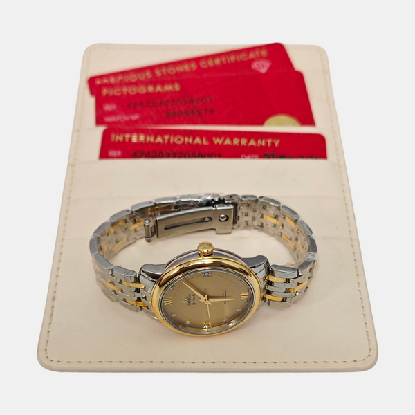 De Ville 32.7mm Gold Automatic Watch