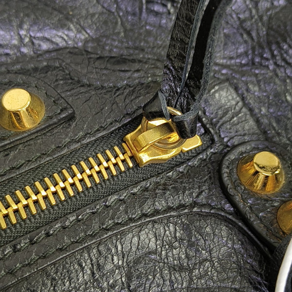 Classic City Small Lambskin Black