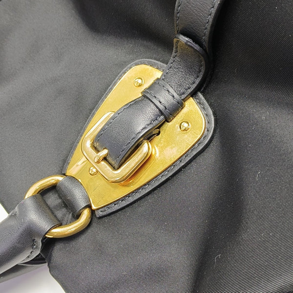 Gaufre Nylon Black