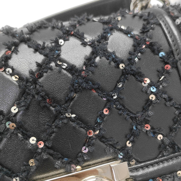 BOY CHANEL Small Quilted Lambskin Black
