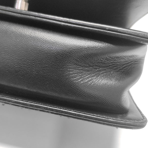 BOY CHANEL Small Quilted Lambskin Black