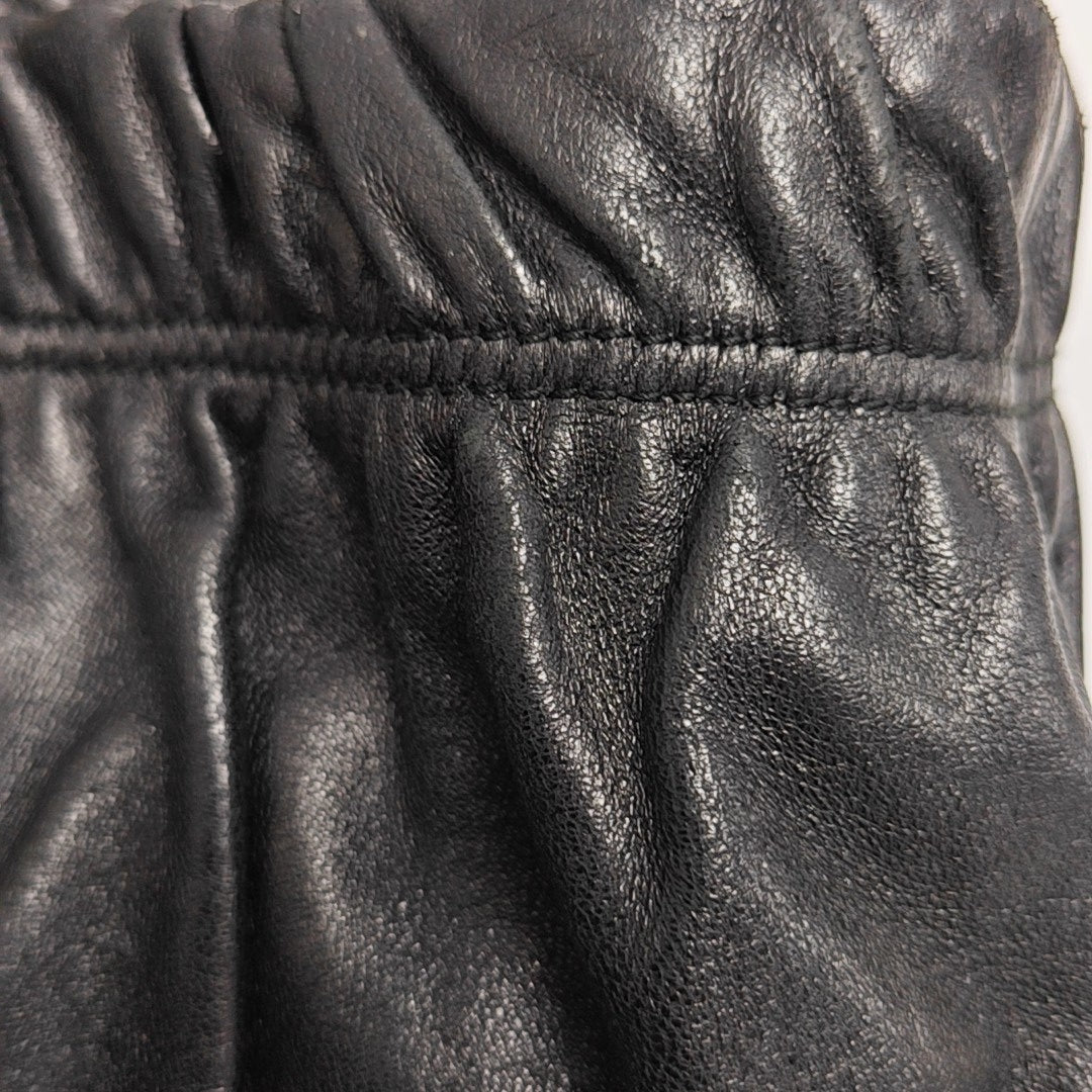 Gaufre Quilted Lambskin Black