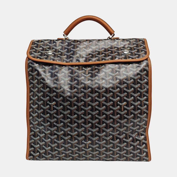 Saint Léger Coated Canvas Brown