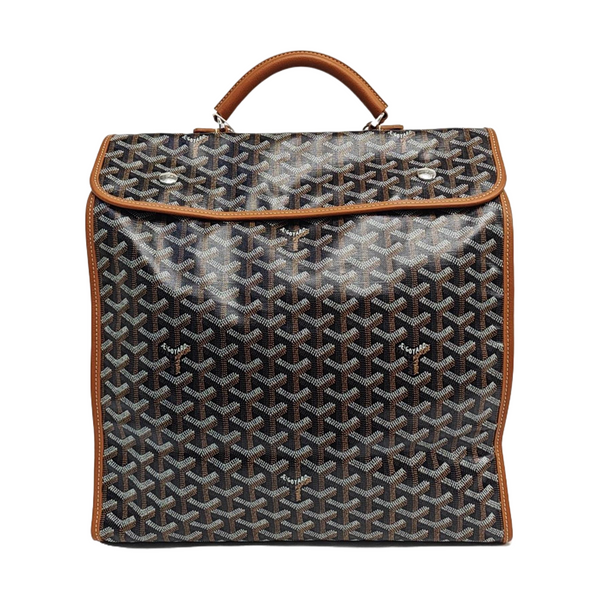 Saint Léger Coated Canvas Brown