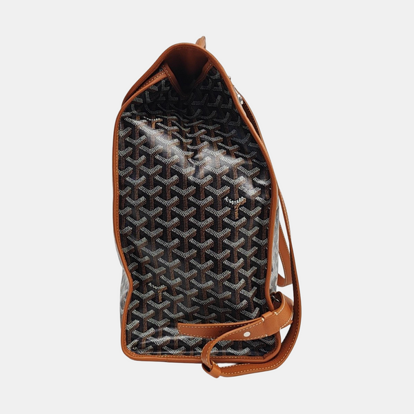 Saint Léger Coated Canvas Brown