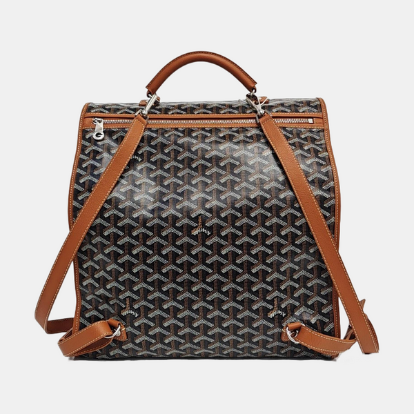 Saint Léger Coated Canvas Brown