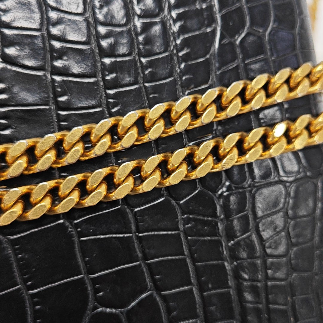 KATE Medium Calfskin Black