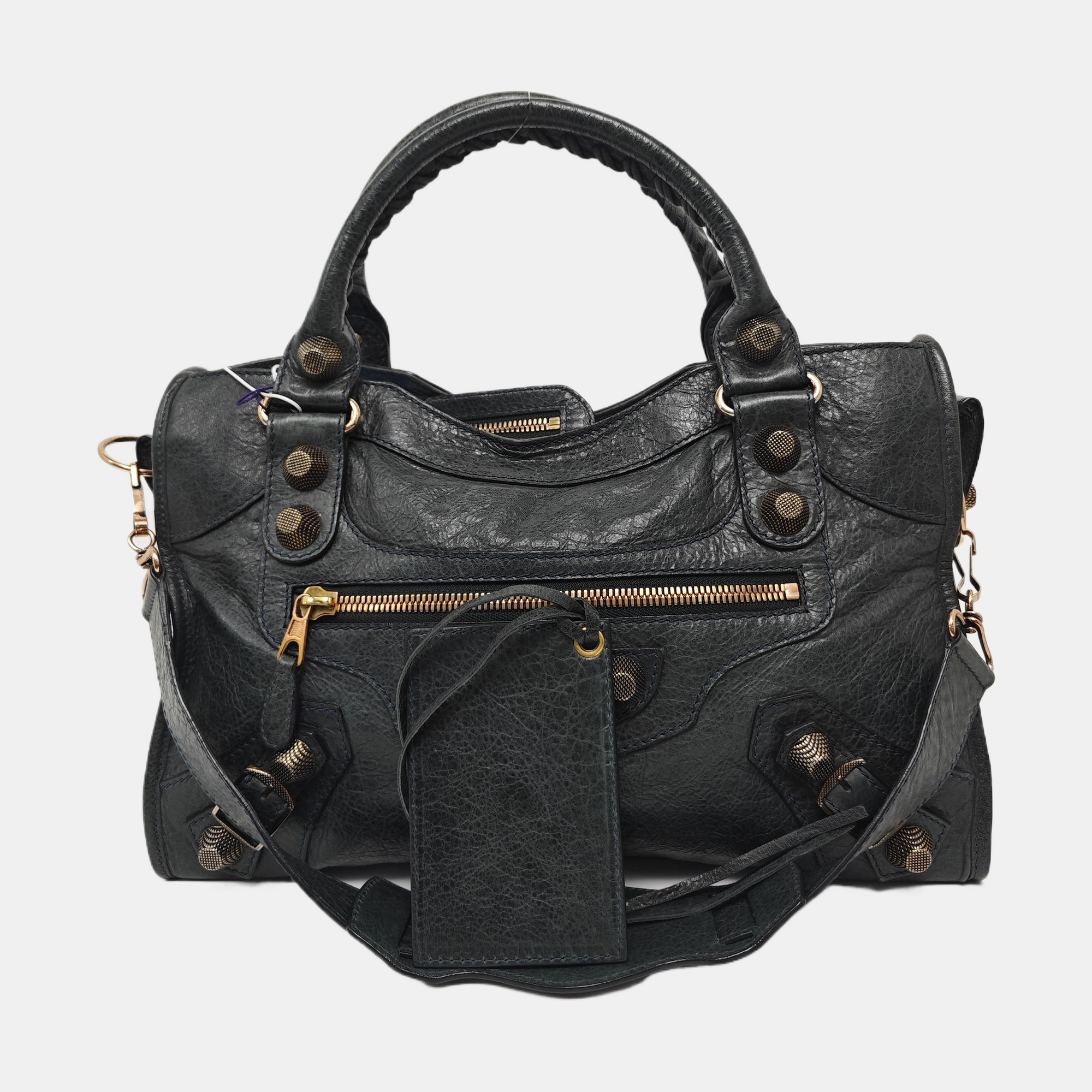 Classic City Medium Lambskin Green