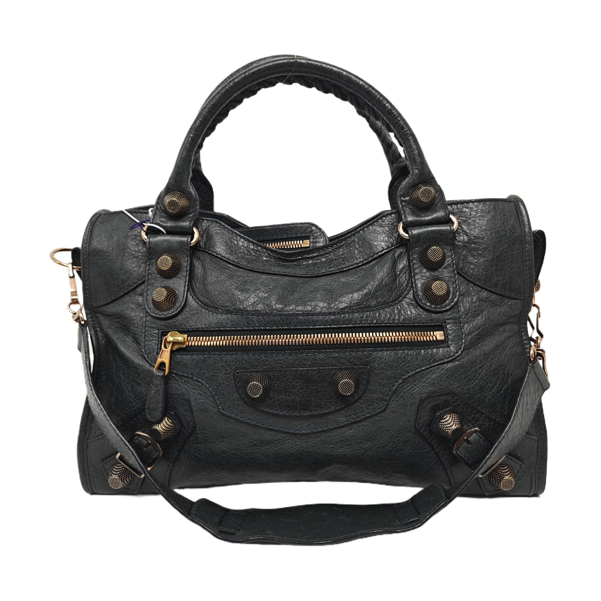 Classic City Medium Lambskin Green