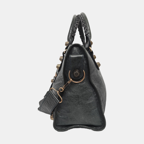 Classic City Medium Lambskin Green