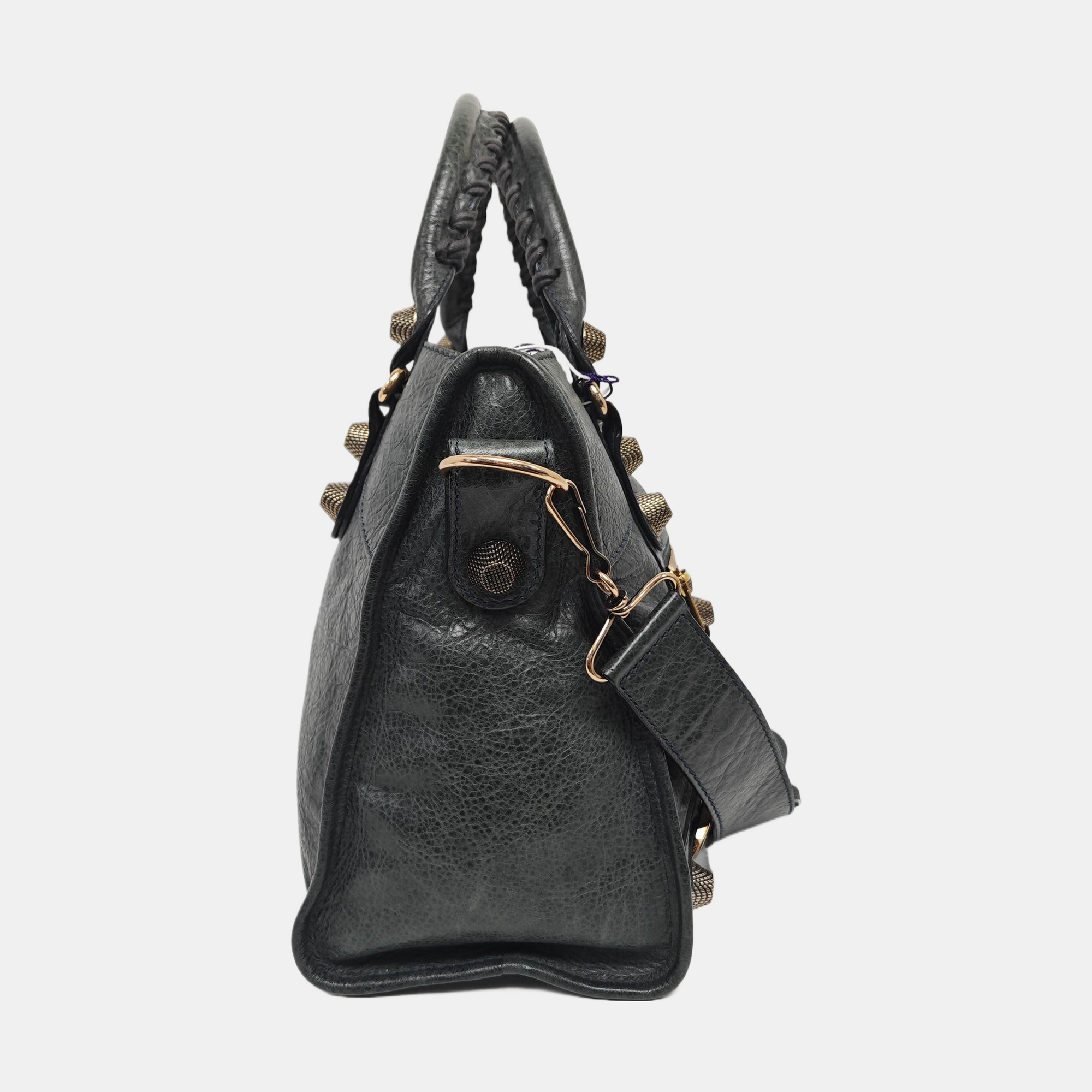 Classic City Medium Lambskin Green