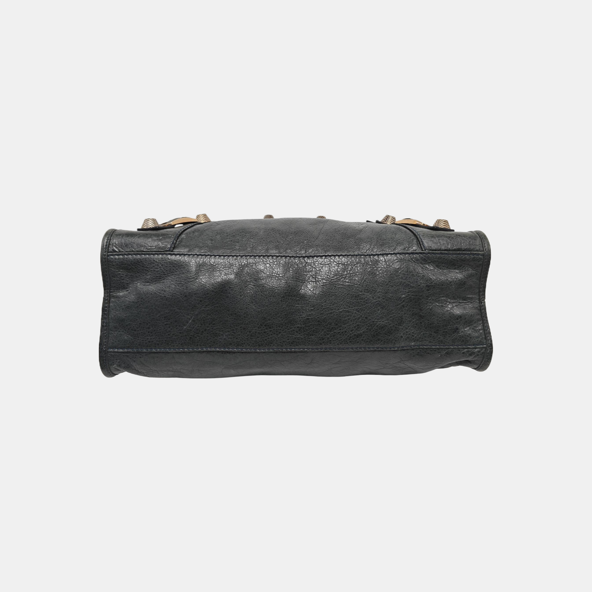 Classic City Medium Lambskin Green