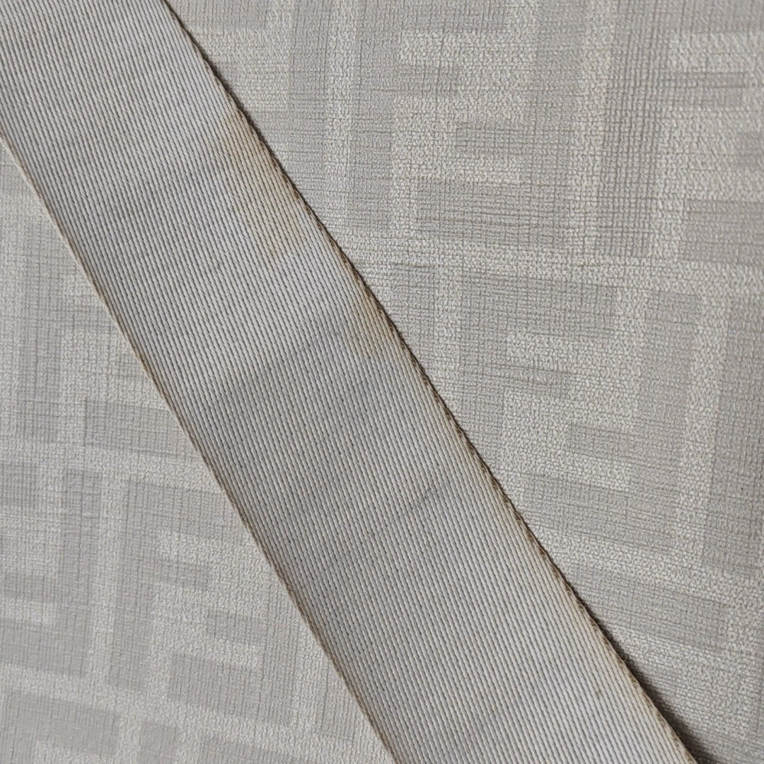 Coated Canvas Crossbody Bag Gray