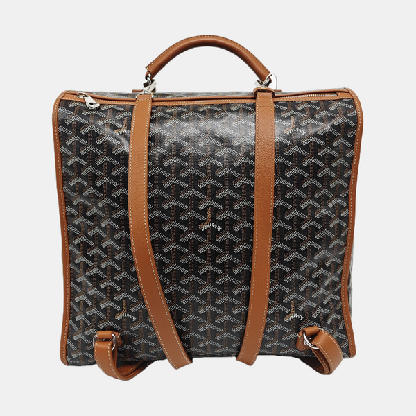 Saint Léger Coated Canvas Brown