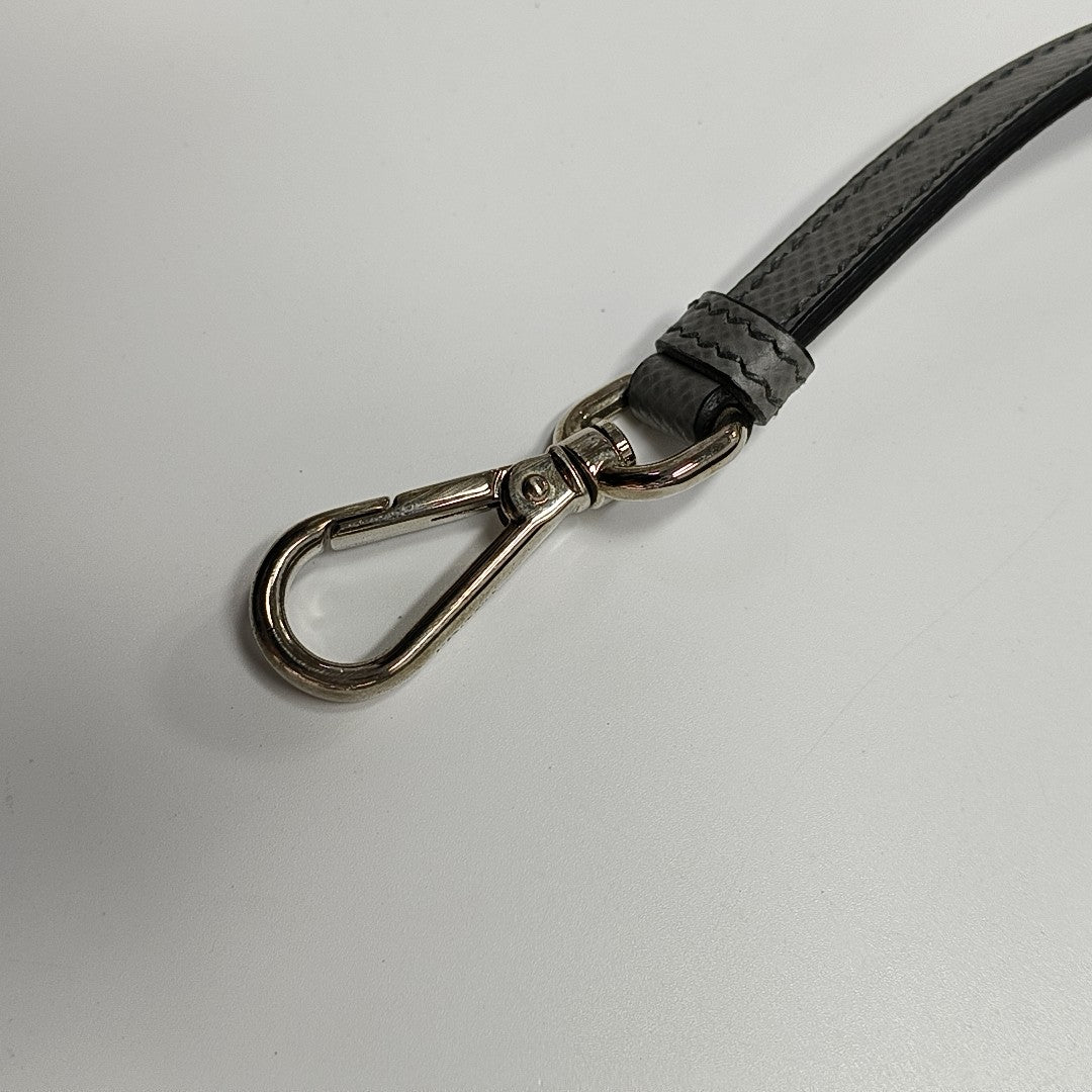 Double Medium Calfskin Gray