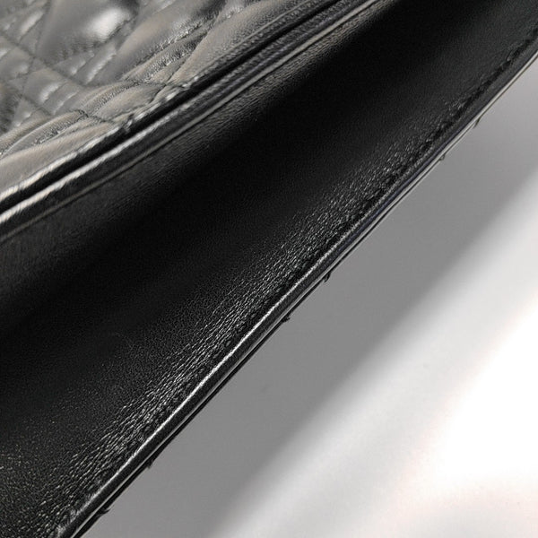 Dioraddict Cannage Calfskin Black