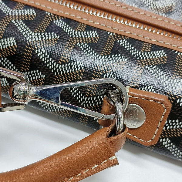 Saint Léger Coated Canvas Brown
