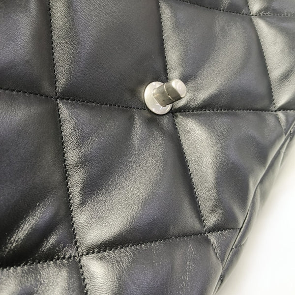 CHANEL 19 Medium Quilted Lambskin Black