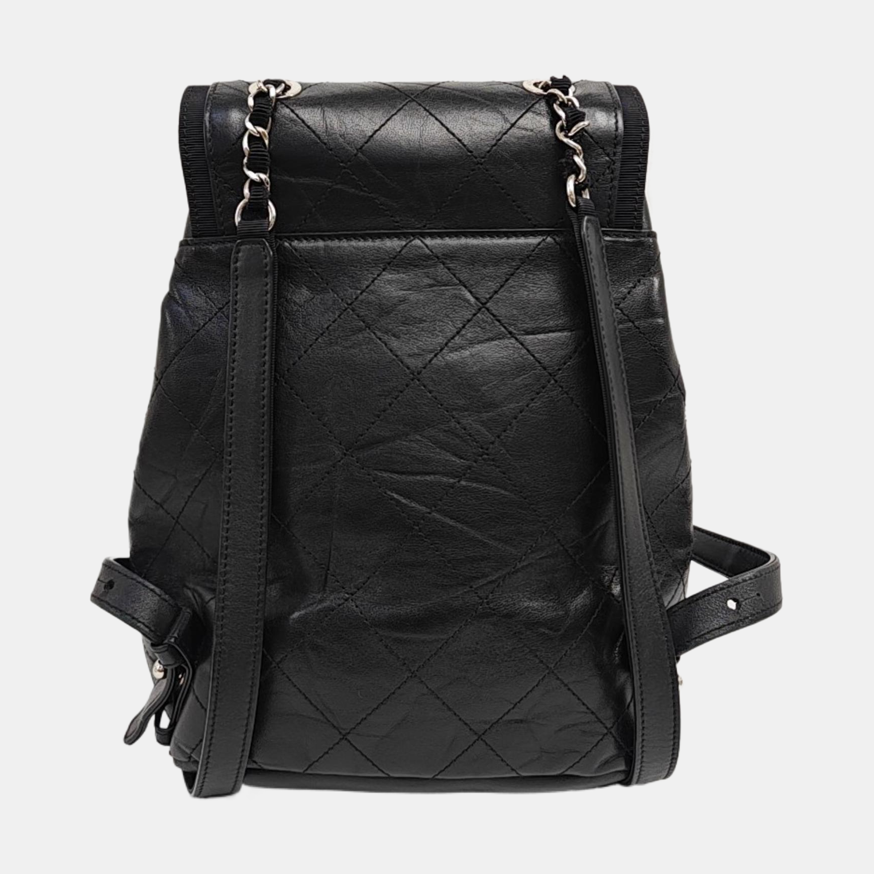 Quilted Calfskin Black