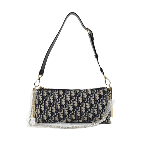 Club Oblique Canvas Beige