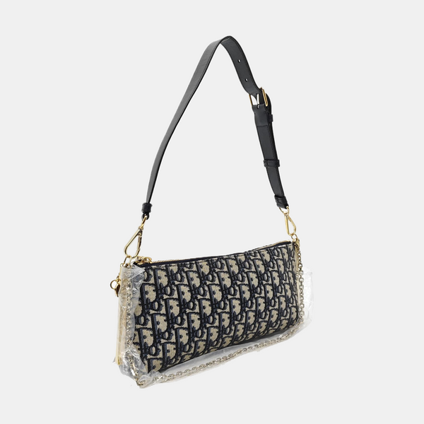 Club Oblique Canvas Beige