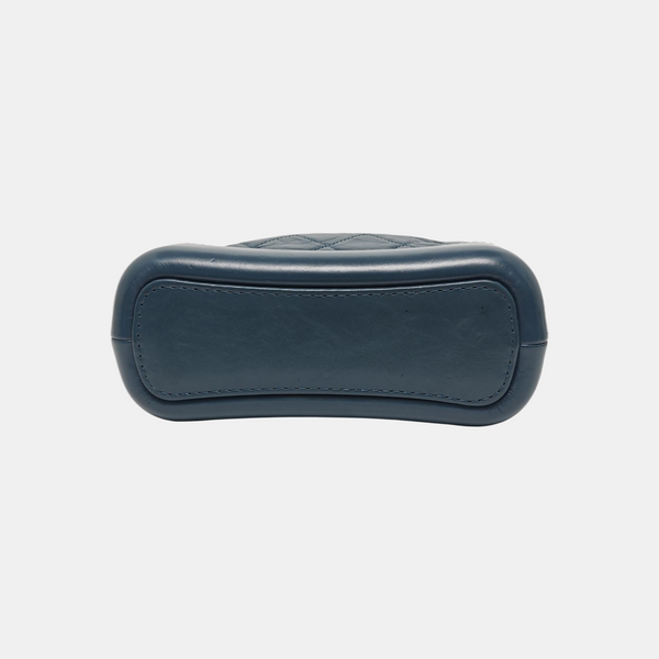 GABRIELLE Small Quilted Calfskin Blue