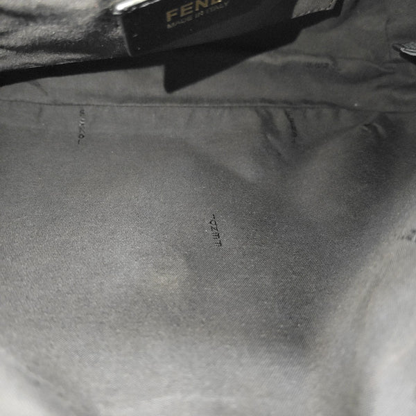Coated Canvas Shoulder Bag Gray