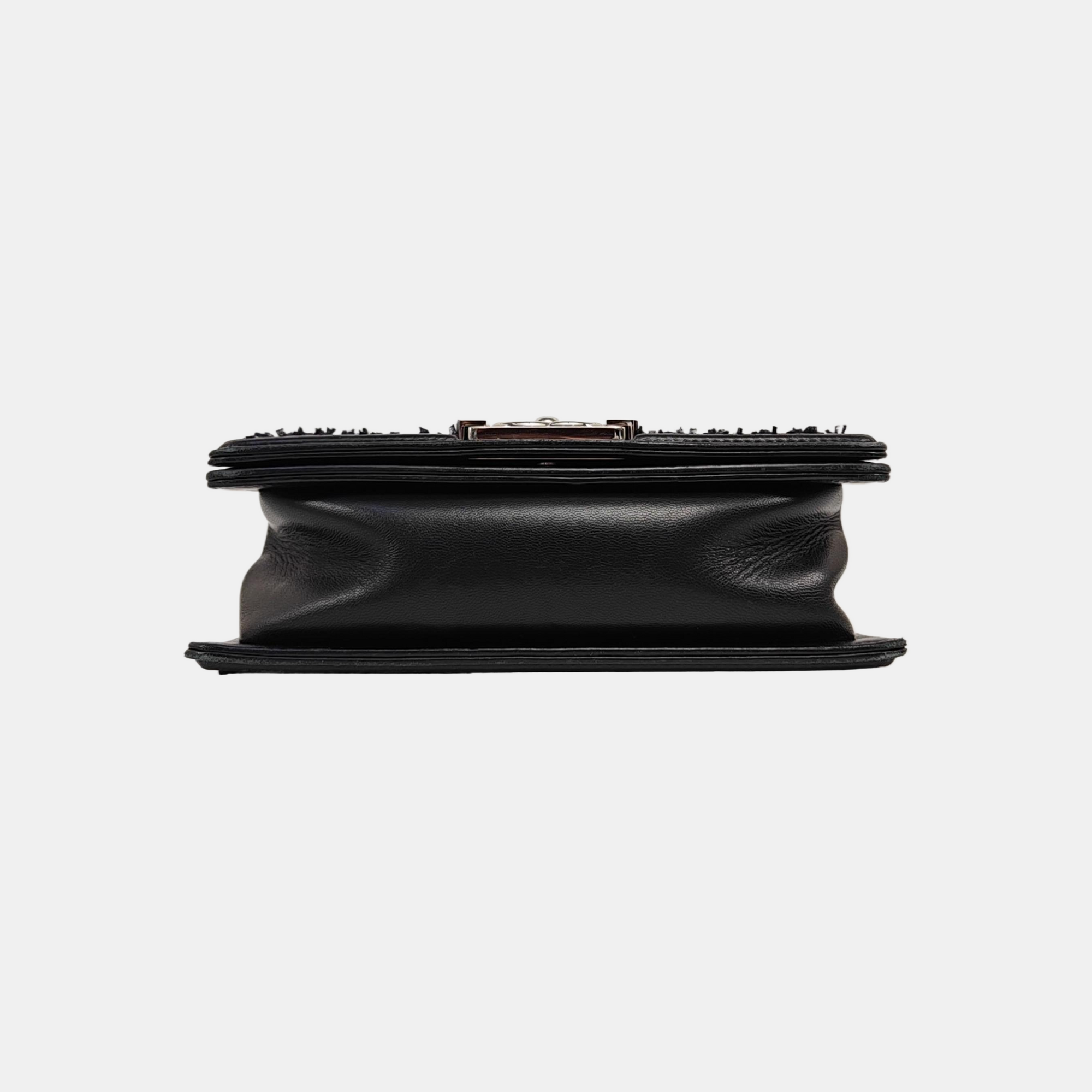 BOY CHANEL Small Quilted Lambskin Black