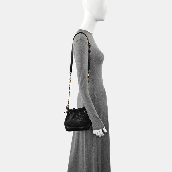 Jolie Small Cannage Lambskin Black