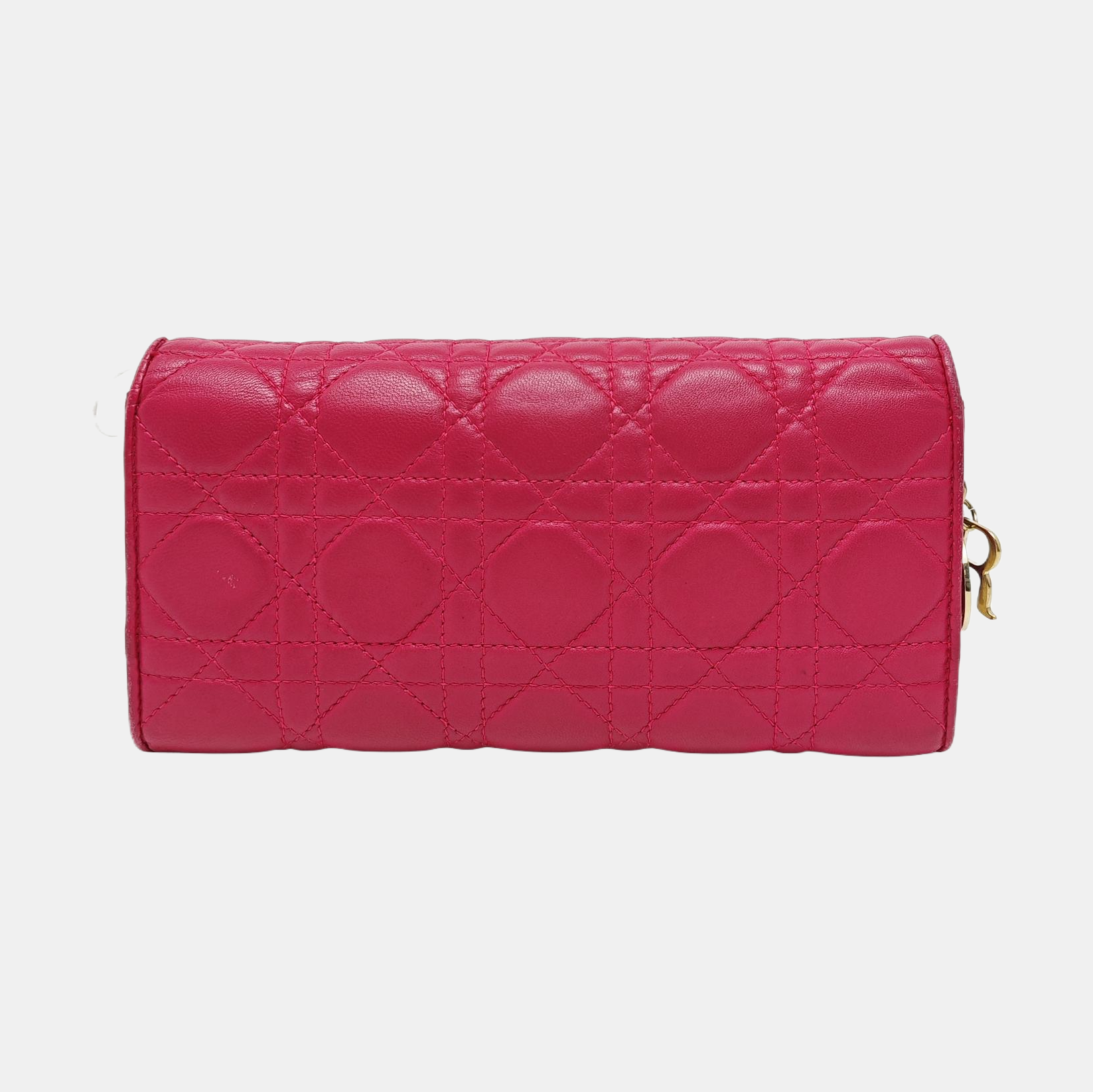 Lady Dior Small Cannage Lambskin Pink