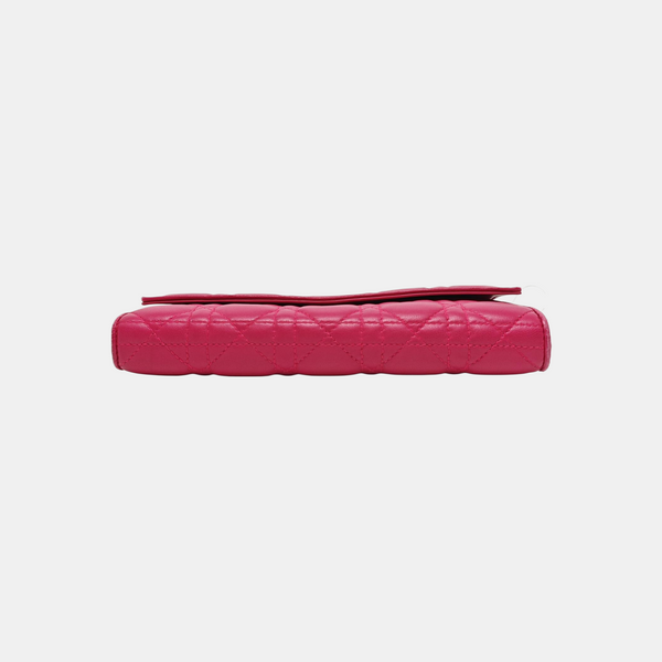 Lady Dior Small Cannage Lambskin Pink