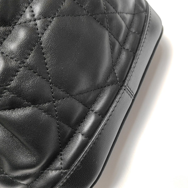 Jolie Small Cannage Lambskin Black