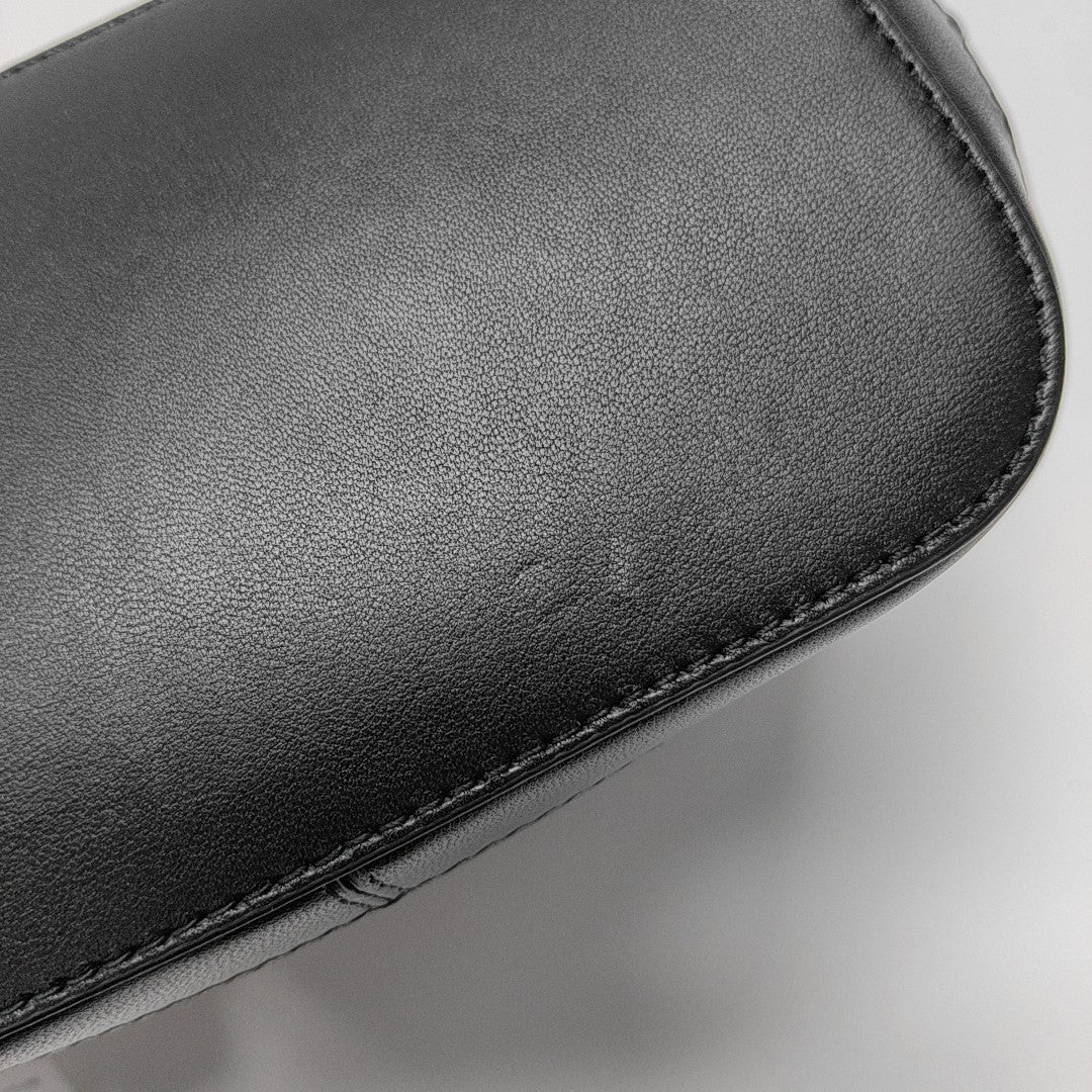 Jolie Small Cannage Lambskin Black