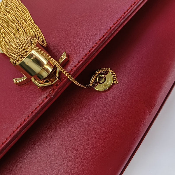 KATE Small Calfskin Red